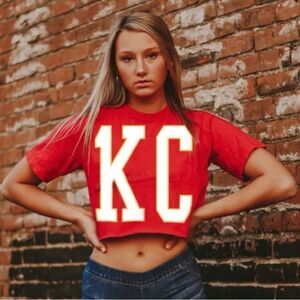 Red KC Crop Top